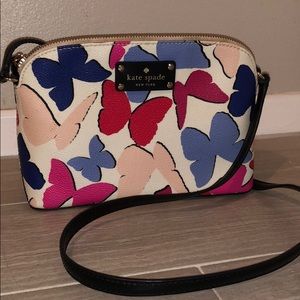 Kate spade butterfly crossbody purse